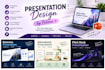 design professional canva presentation and pitch deck