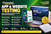do android app installation, website review, ios app install, android app review