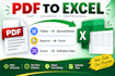 convert PDF files into clean and editable excel spreadsheets