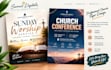 create modern church flyers for events and ministry programs