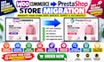 migrate woocommerce to prestashop with product customer order data migration