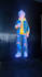 create 3d hologram animation and holographic video