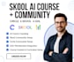 do skool course elearning content upload, membership onboarding class room setup