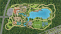 design vector park maps, recreation maps and visitors guides