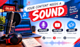 create custom intro and outro music