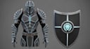 create 3d model cosplay armor, helmet and 3d weapon