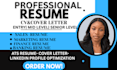 write sales, tech , accounting, marketing, customer success resume