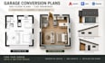 design garage conversion plans adu floor plans cad drawings