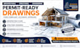 draw city permit architectural and construction drawings