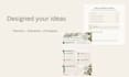design a custom planner or printable template