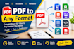 do pdf file to any format file