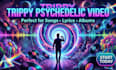 make trippy psychedelic animated lyric videos