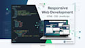 build a responsive website using HTML CSS and javascript