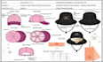do baseball cap, bucket hat, snapback, trucker hat tech pack for manufacturing