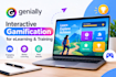 create interactive genially gamification for elearning and training