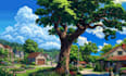 draw parallax pixel art environment scene landscape tilemap 8bit pixel tileset