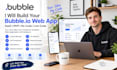 bubble mvp development bubble io no code saas web application prototype