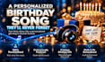 create a personalized birthday song