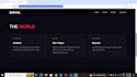 create modern responsive HTML CSS website