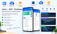 develop a native android app with java, API and firebase