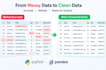 clean data using python