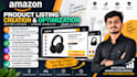 create and optimize product listings with SEO keywords