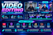 edit your videos professionally and engaging thumbnail