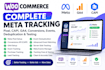 setup woocommerce meta tracking pixel, capi, conversion events, deduplication