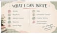 write engaging articles and creative web content