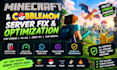 fix minecraft plugin server crash light weight cobblemon server optimization