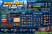 create pixel art game UI hud icons props and assets
