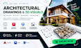 design floor plan, autocad architectural drafting and 3d design
