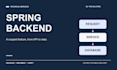 build a java spring boot rest API and backend
