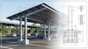 prepare solar canopy wind load and foundation calculations