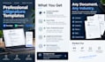 create professional docusign, pandadoc, signnow template