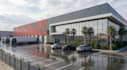 build distribution center layout,logistic complex site plan,3pl warehouse render