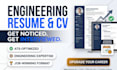 write engineer resume mechanical construction architecture canva resume design