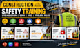 construction site induction presentation, osha hse safety training, toolbox talk