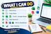 do accurate data entry, copy paste, and web research