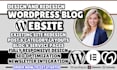 wordpress blog website design, wordpress blog website redesign