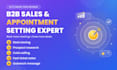 do b2b cold calling guaranteed appointment, prospect research for your business