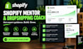be your shopify mentor dropshipping mentor dropshipping coach