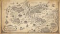 draw hand drawn fantasy map, table top rpg and adventure map