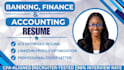 write a banking finance and accounting resume