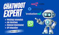 setup n8n whatsapp business automation chatwoot omnichannel with evolution api