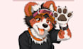 draw furry reference sheet nsfw reference sheet character design ref sheet badge