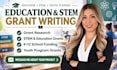 do education stem youth program grant writing proposal research k12 schools fund