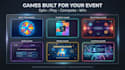 create interactive event games
