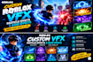 create custom roblox vfx, particle effects and game effects