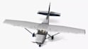 aircraft 3d model, airplane, cessna engine 3d model, aviation, stl 3d printing